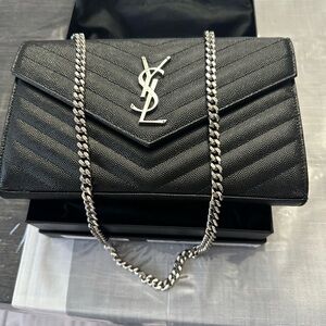 YSL bag with silver hardware NWOT’s